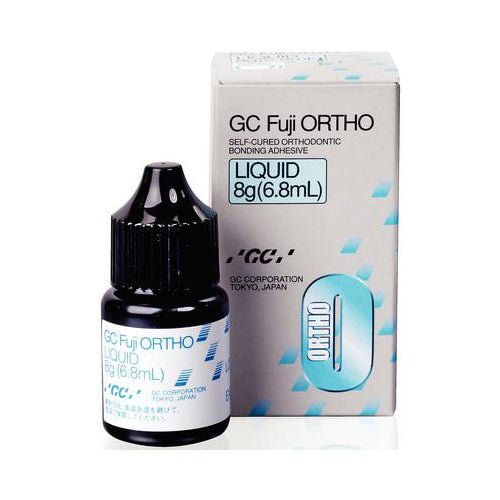GC 000210 Fuji Ortho Self Cure Orthodontic Bonding Adhesive Cement Liquid 6.8 mL GC 000210 Fuji Ortho Self Cure Orthodontic Bonding Adhesive Cement Liquid 6.8 mL
